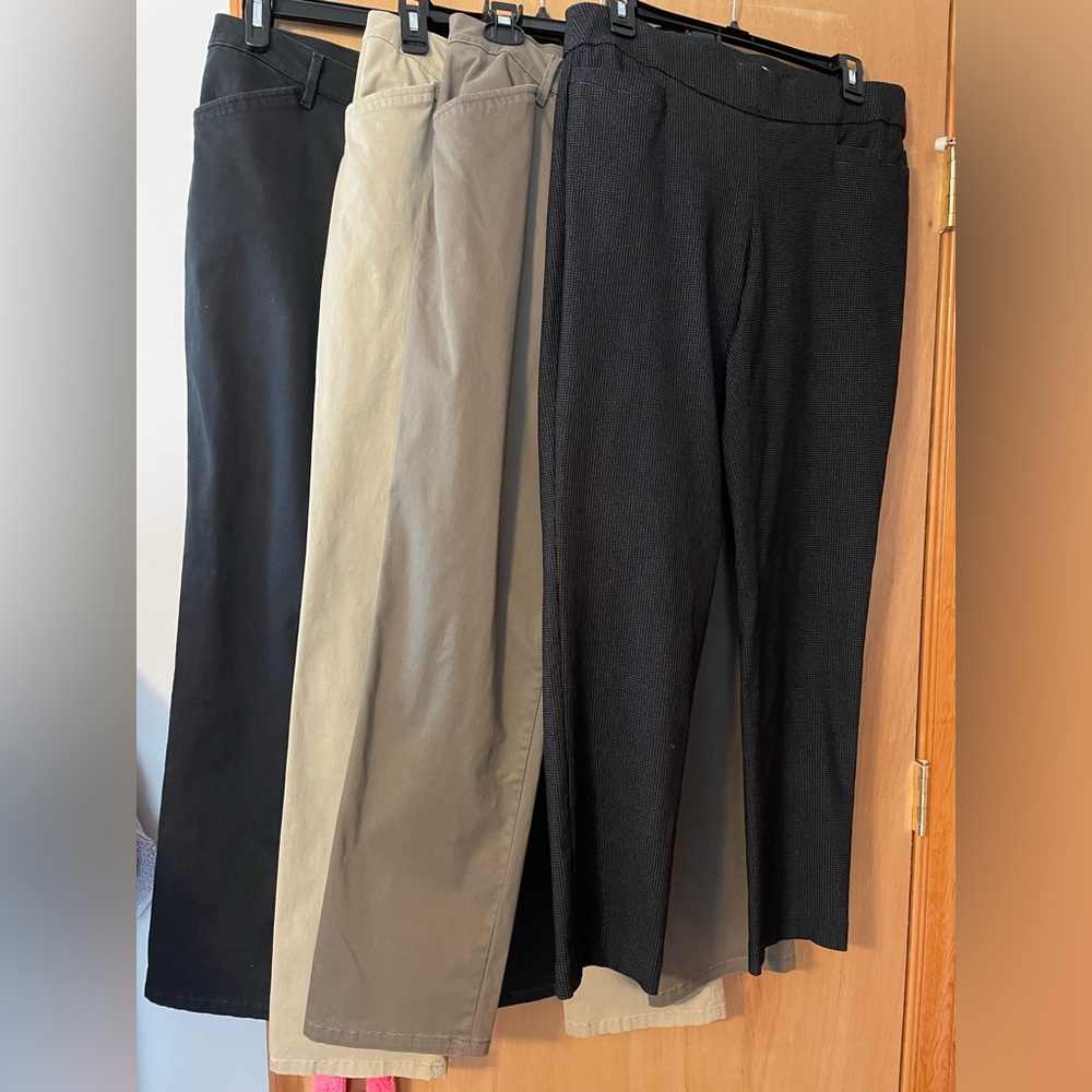 Casual pants, Lee and Liz Claiborne